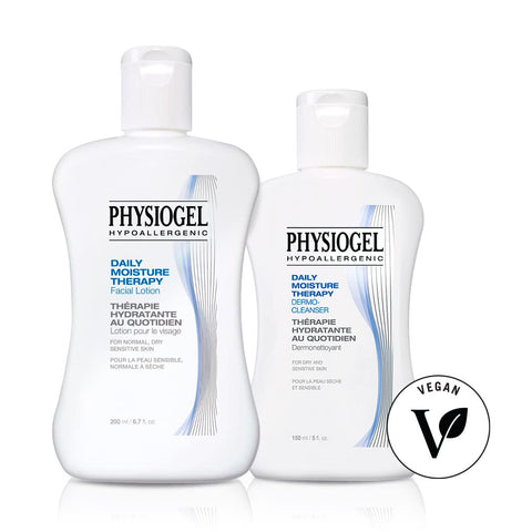 Physiogel Daily Moisture Therapy Facial Lotion & Facial Cleanser Set