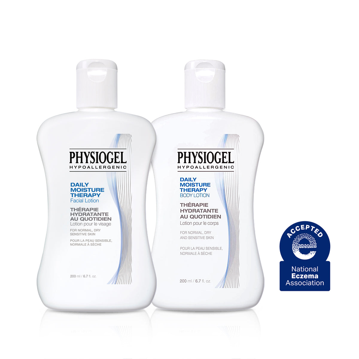 Physiogel Daily Moisture Therapy Facial Lotion & Body Lotion Set