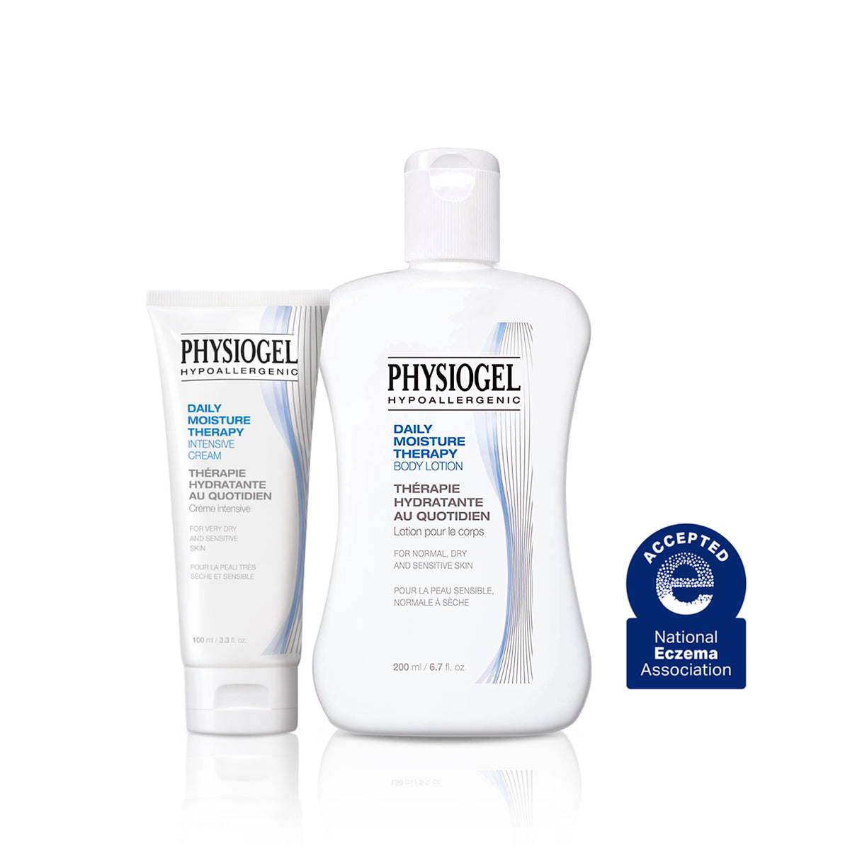 Physiogel Daily Moisture Therapy Intensive Facial Cream & Body Lotion Set